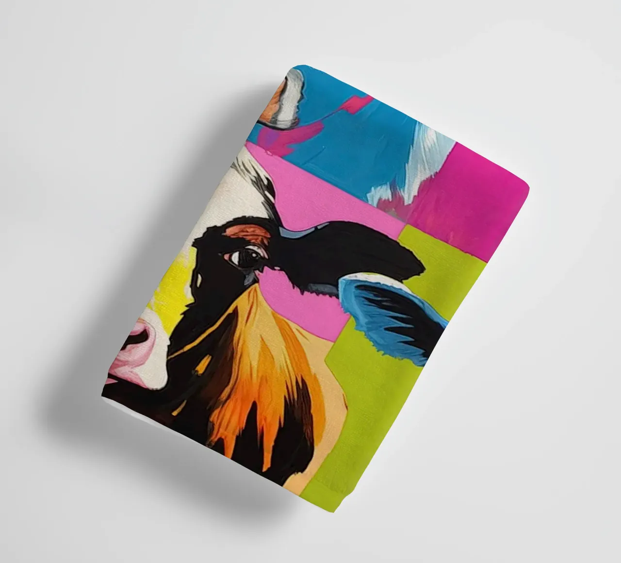 Koe pop art asciugamano da bagno da Imagine