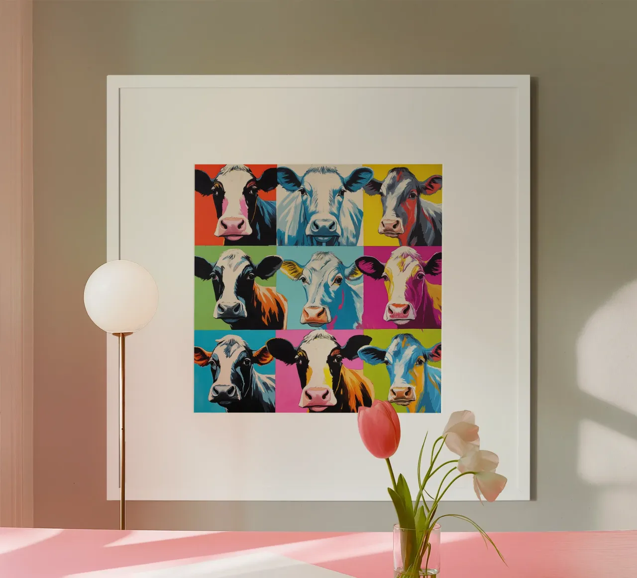 Koe pop art poster by Imagine