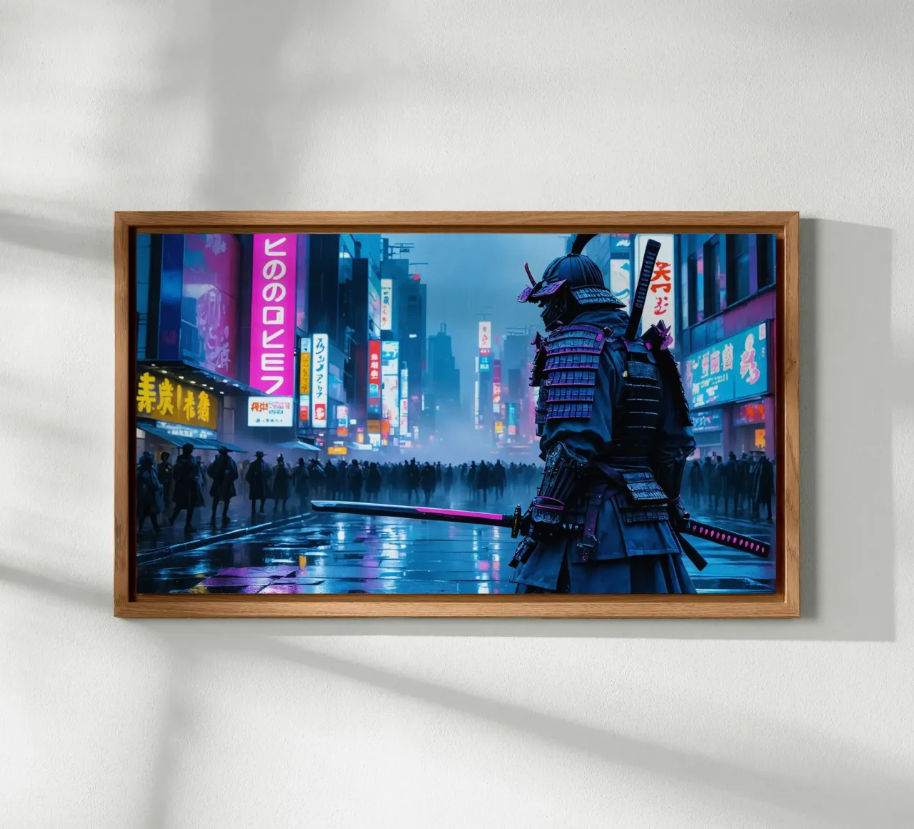 Dark Samurai alluminio dibond da Flo Klein