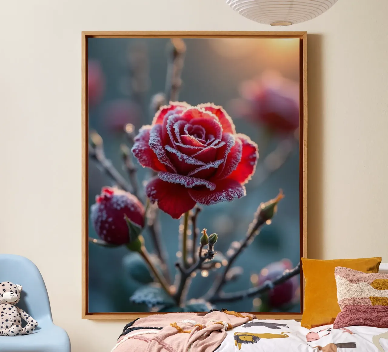 Geheime Botanik Leinwand mit Schattenfugenrahmen von Bold Blooms