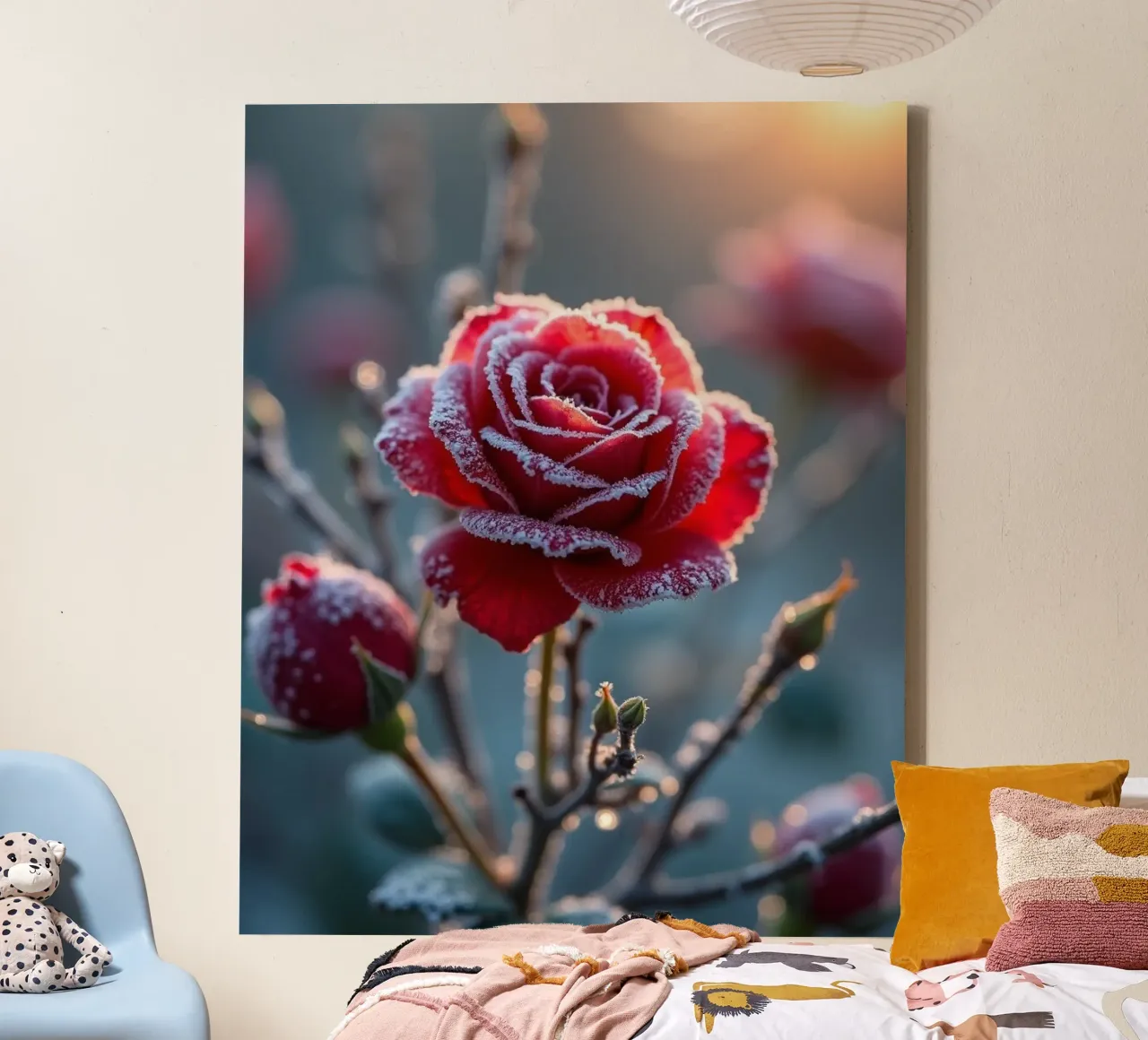 Geheime Botanik Leinwand mit Schattenfugenrahmen von Bold Blooms