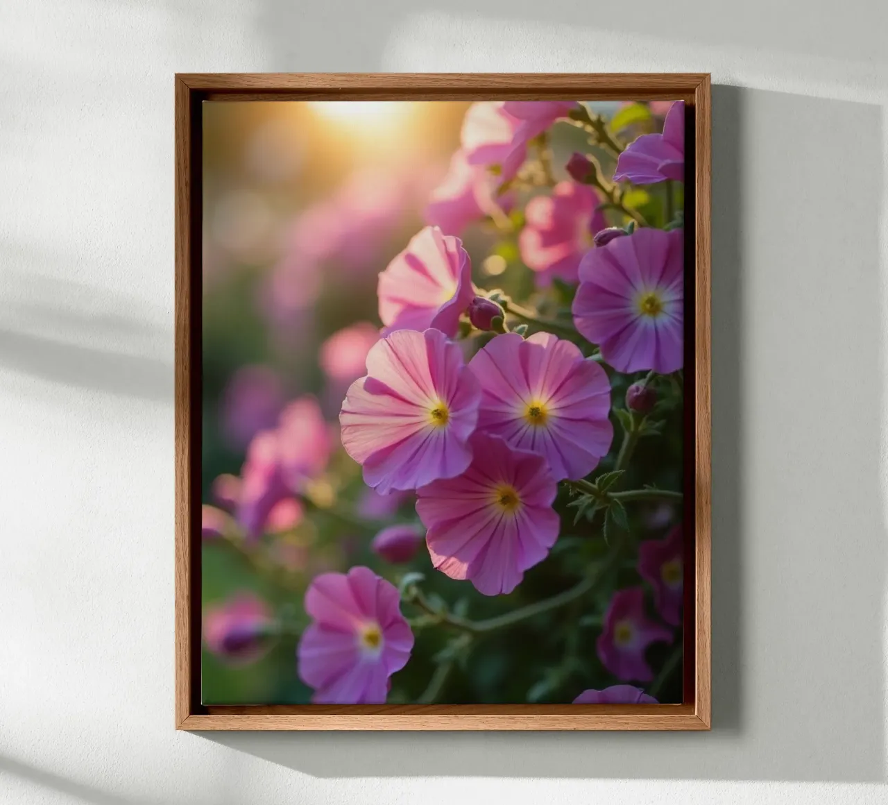 Geheime botanica canvas met Baklijst van Bold Blooms