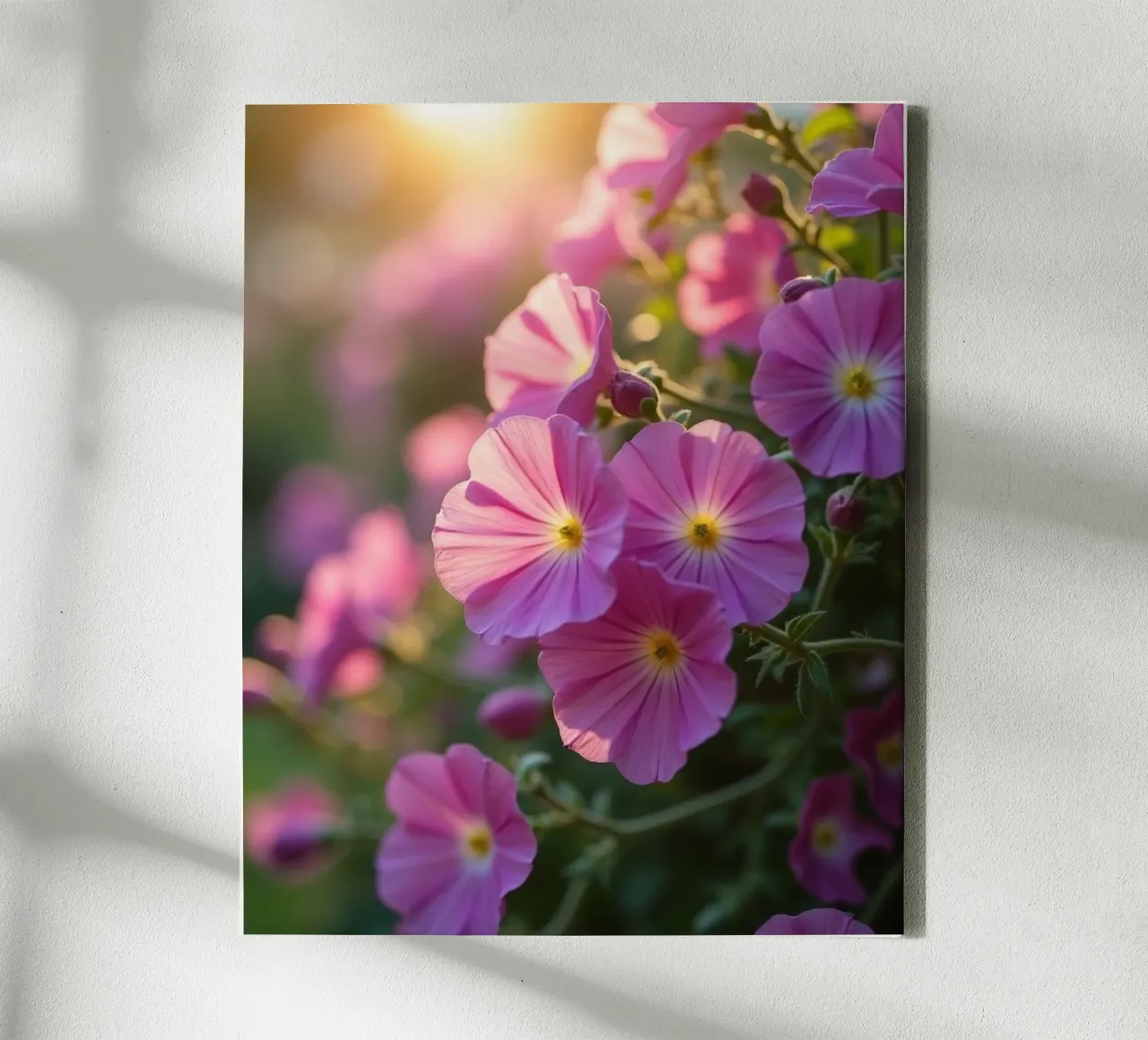 Geheime botanica canvas met Baklijst van Bold Blooms