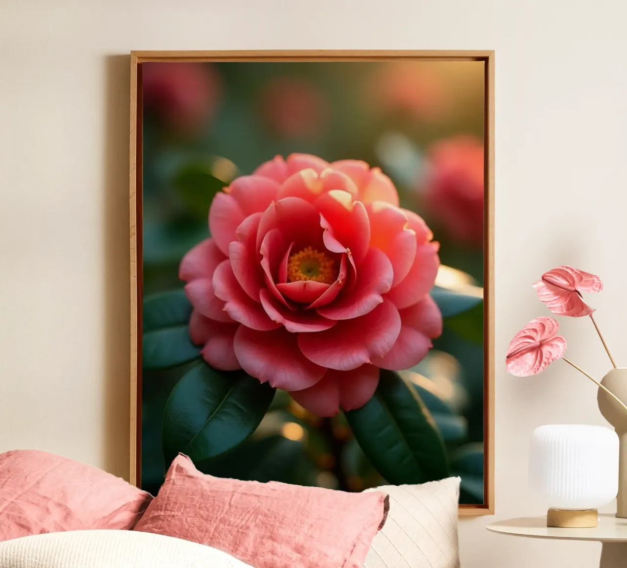 Geheime botanica canvas met Baklijst van Bold Blooms