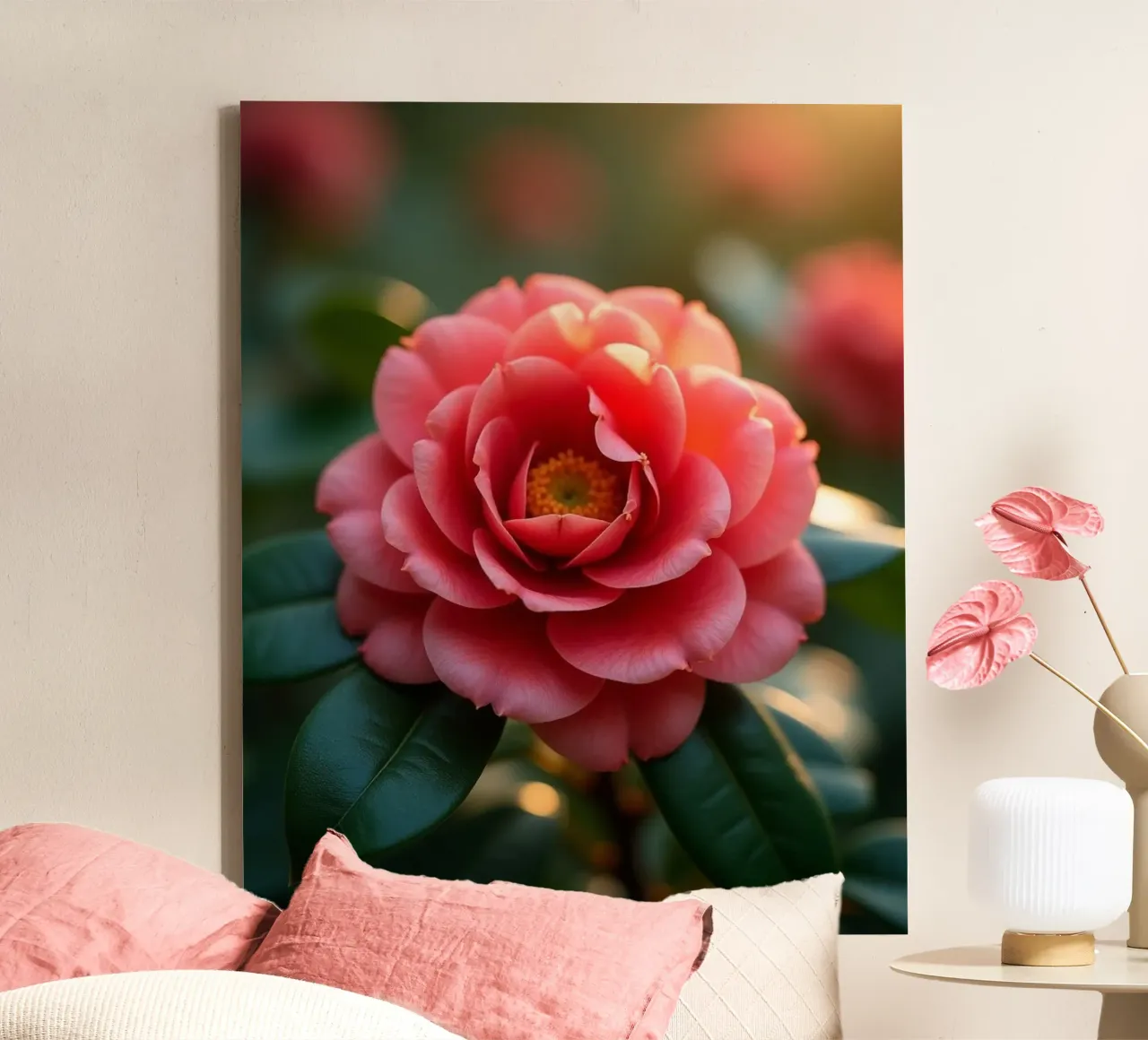 Geheime botanica canvas met Baklijst van Bold Blooms