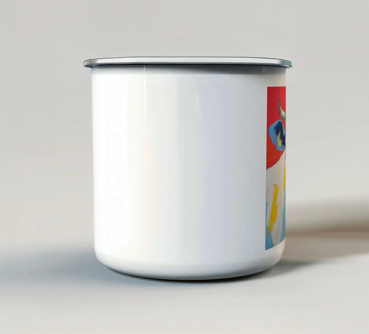 Arte da parete di Imagine tazza in smalto da Imagine