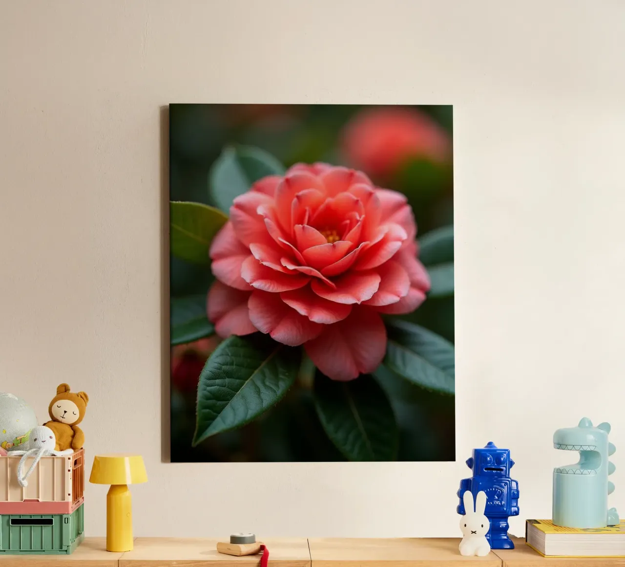 Geheime botanica canvas met Baklijst van Bold Blooms