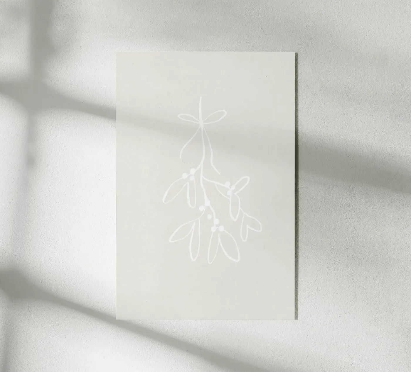 Mistletoe Acryl-Glas von KRUTH DESIGN