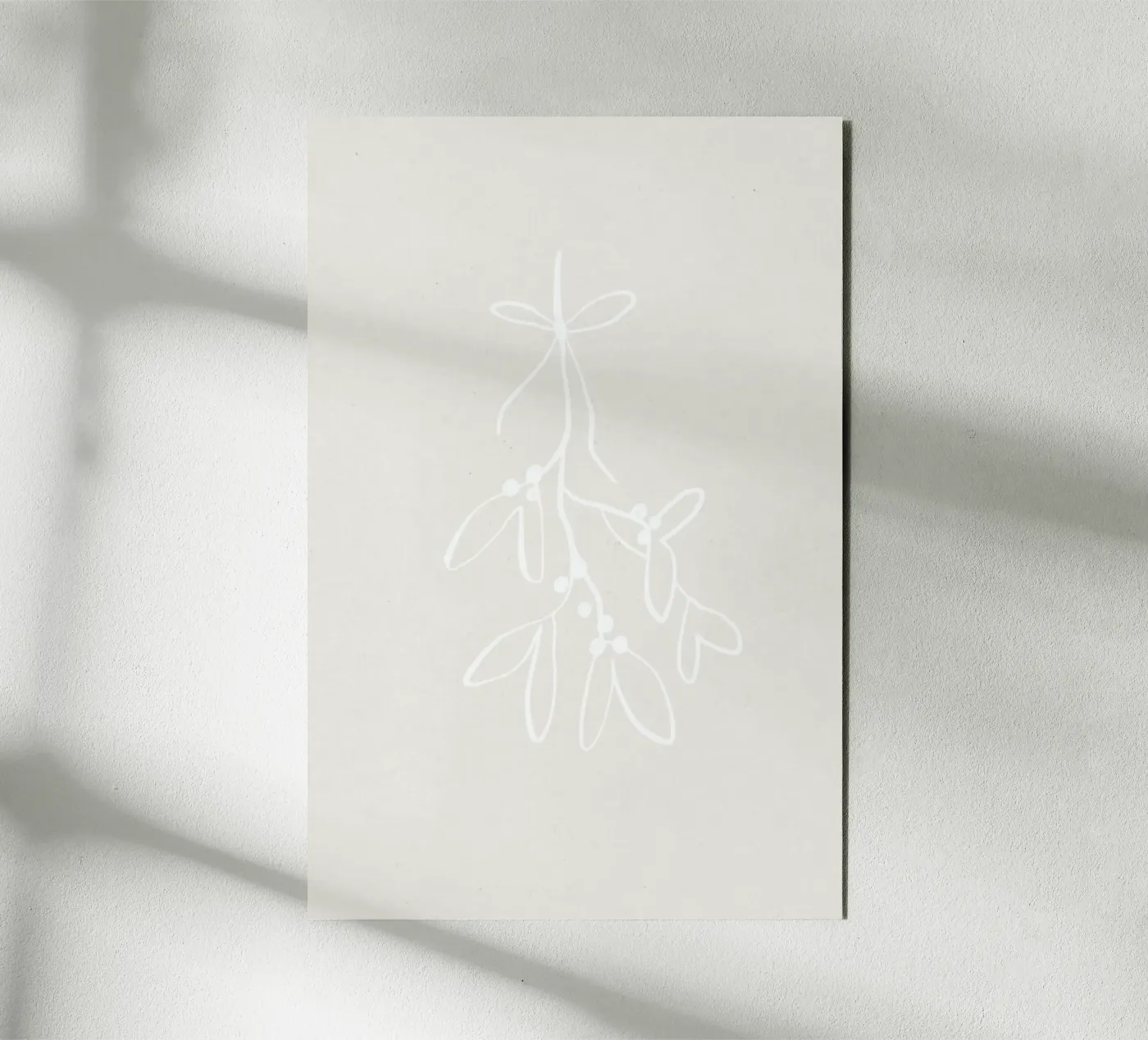 Mistletoe forex plate by KRUTH DESIGN
