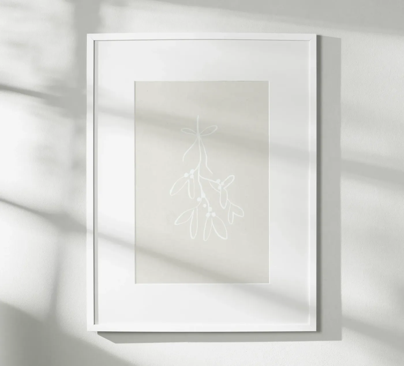 Mistletoe poster by KRUTH DESIGN