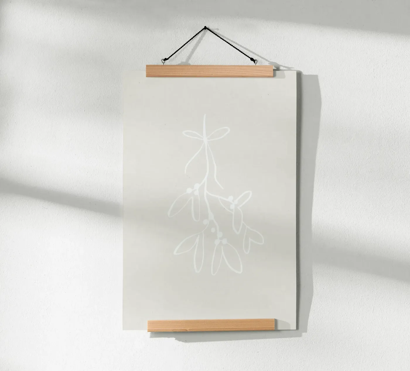 Mistletoe poster by KRUTH DESIGN