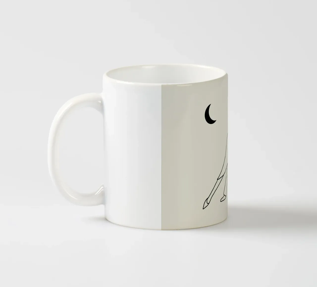 Gatti ballerini tazza in ceramica da Little Dean