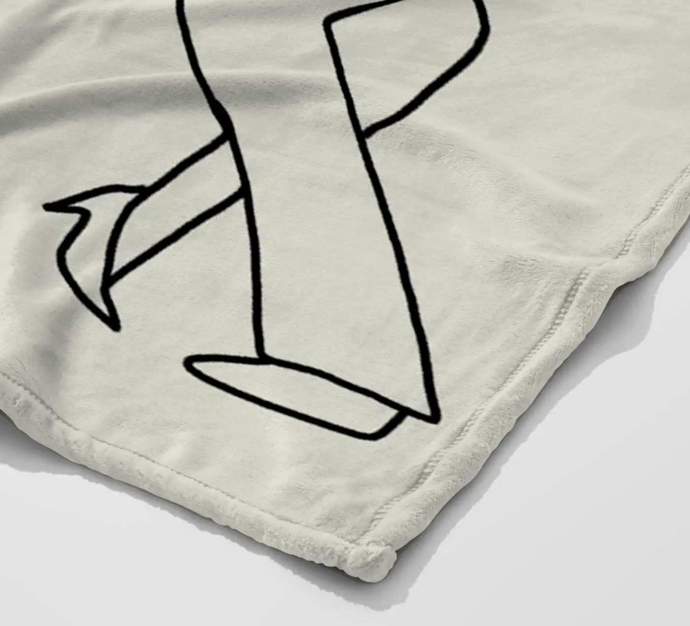 Dancing cats fleece blanket by Little Dean