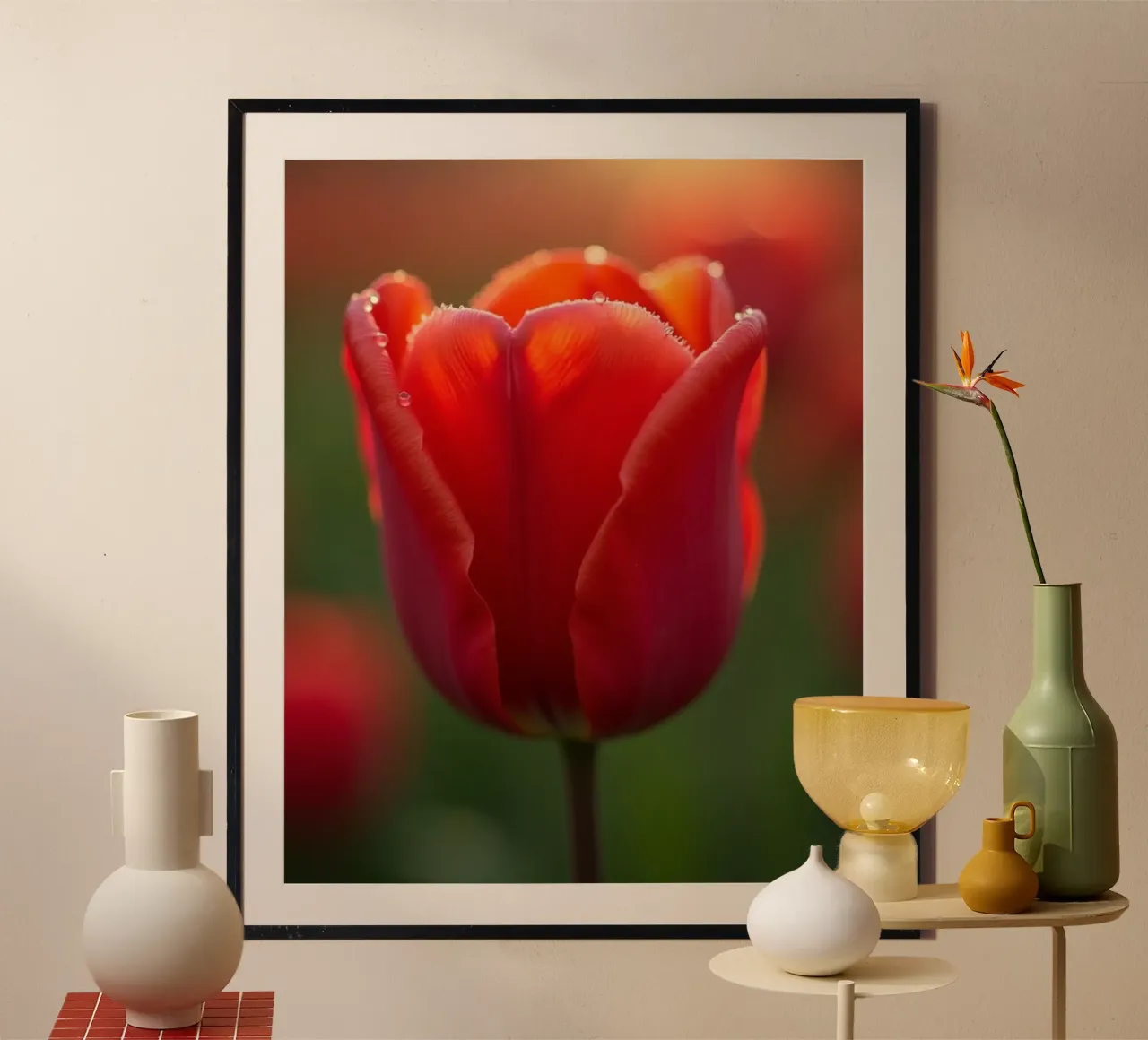 Geheime Botanik Poster mit Kunststoffrahmen von Bold Blooms
