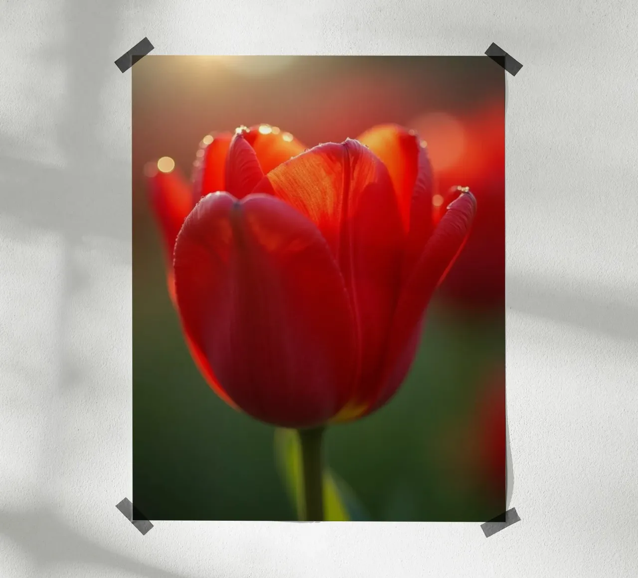 Geheime Botanik Poster mit Kunststoffrahmen von Bold Blooms