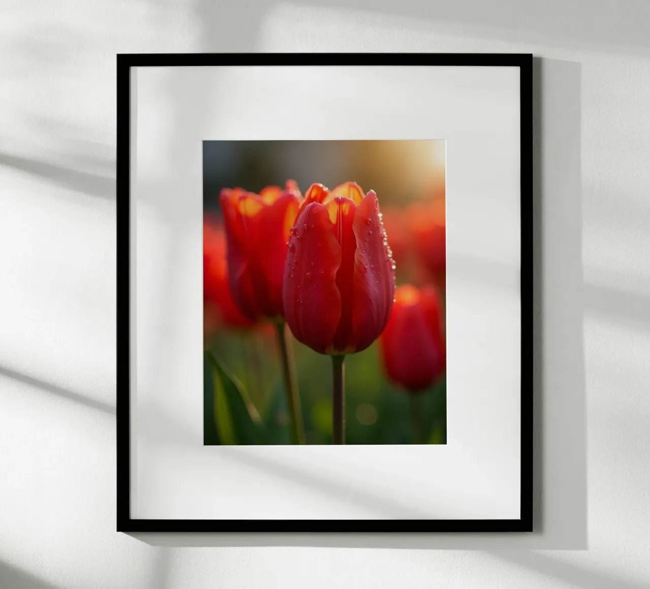 Geheime Botanik Poster mit Holzrahmen von Bold Blooms