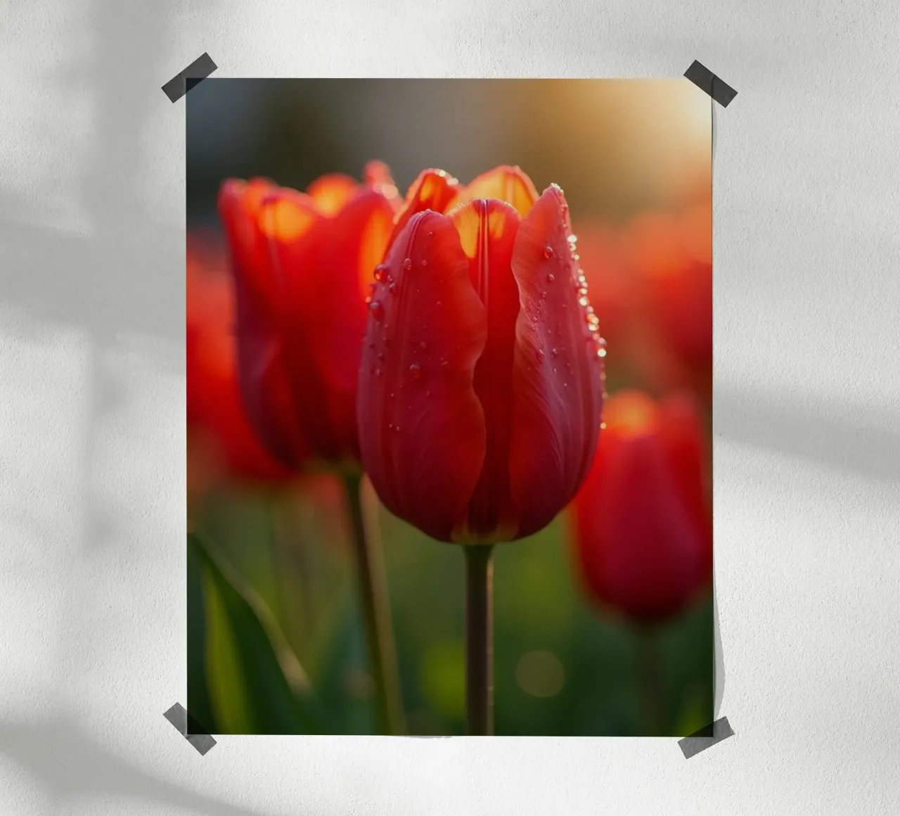 Geheime Botanik Poster mit Holzrahmen von Bold Blooms