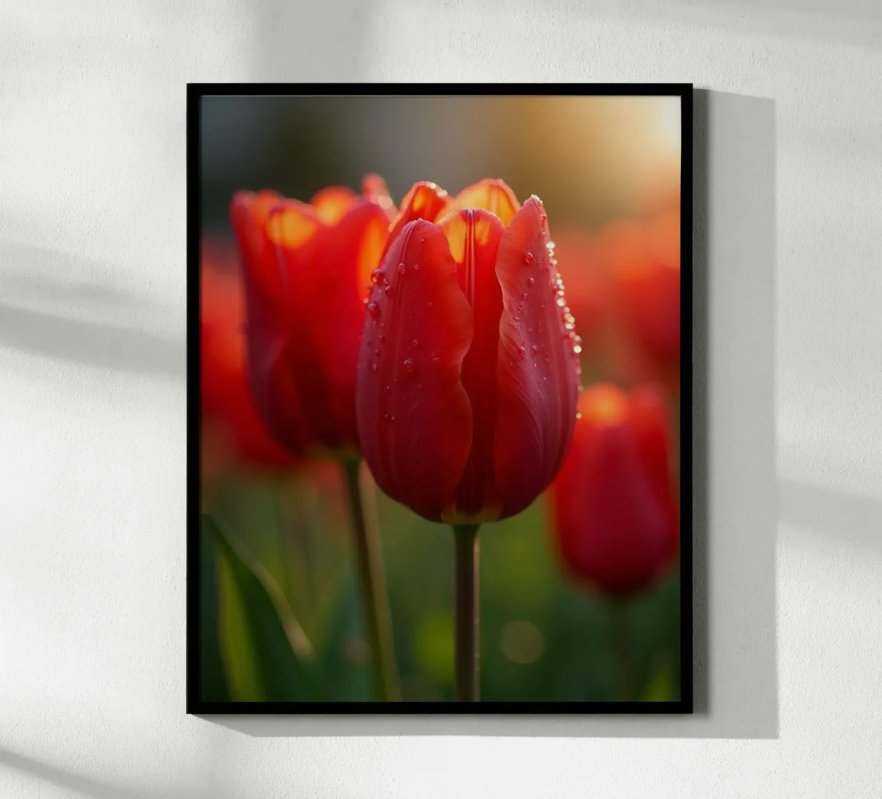 Geheime Botanik Poster mit Holzrahmen von Bold Blooms
