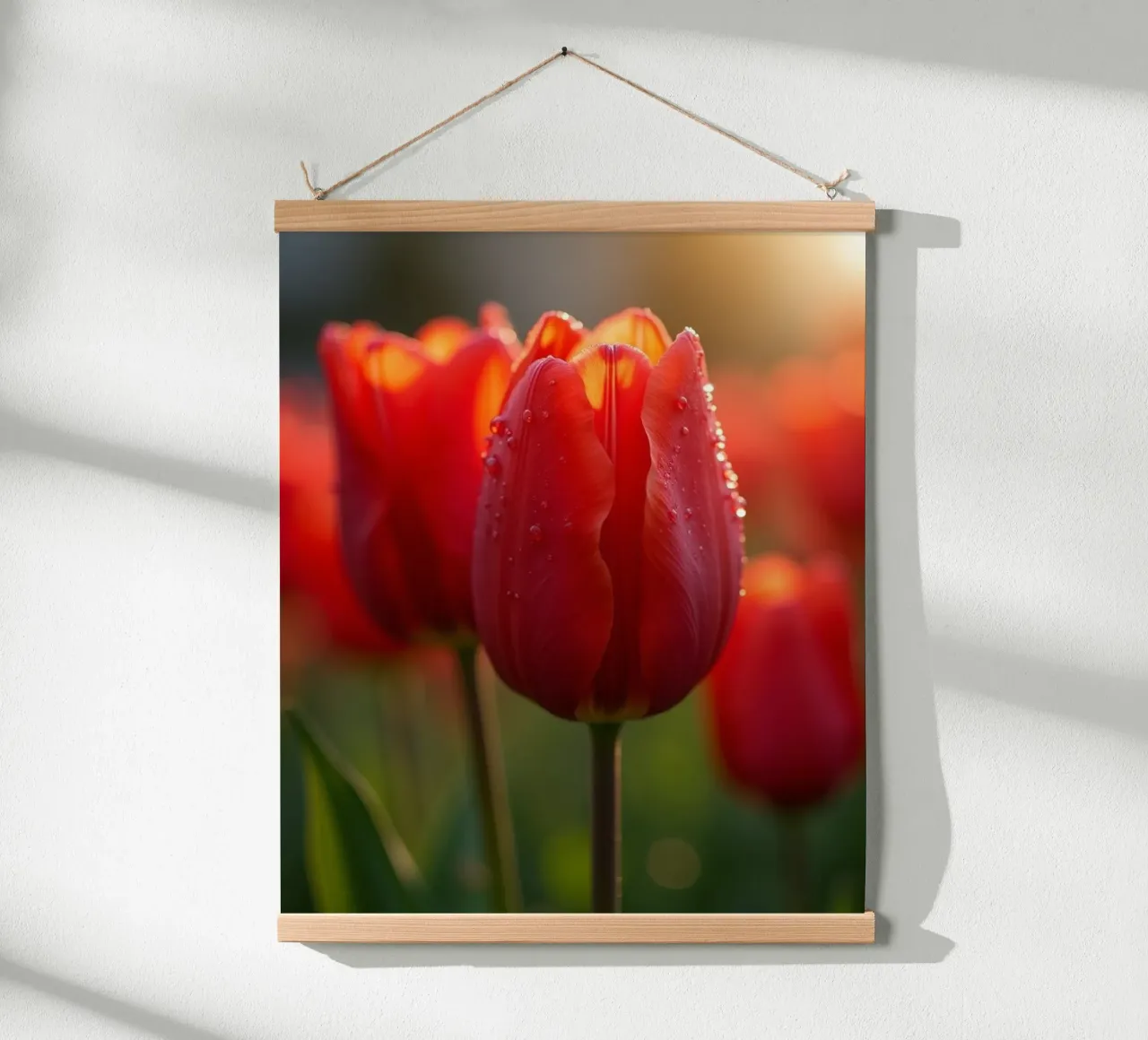 Geheime Botanik Poster mit Holzrahmen von Bold Blooms
