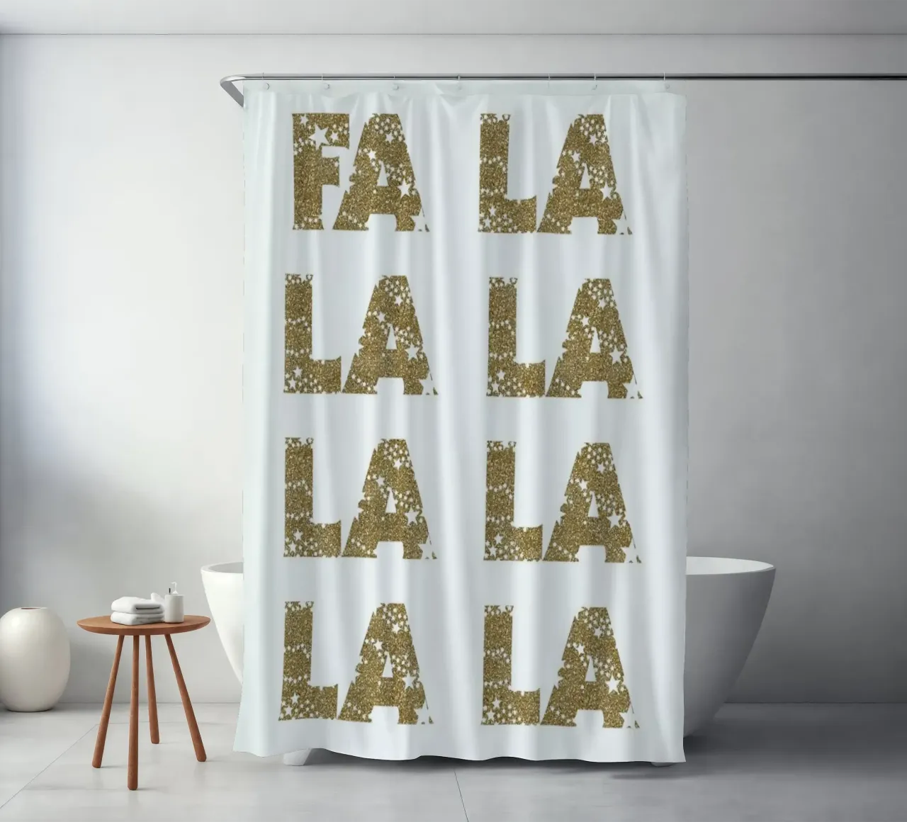 Falala douchegordijn van cafelab