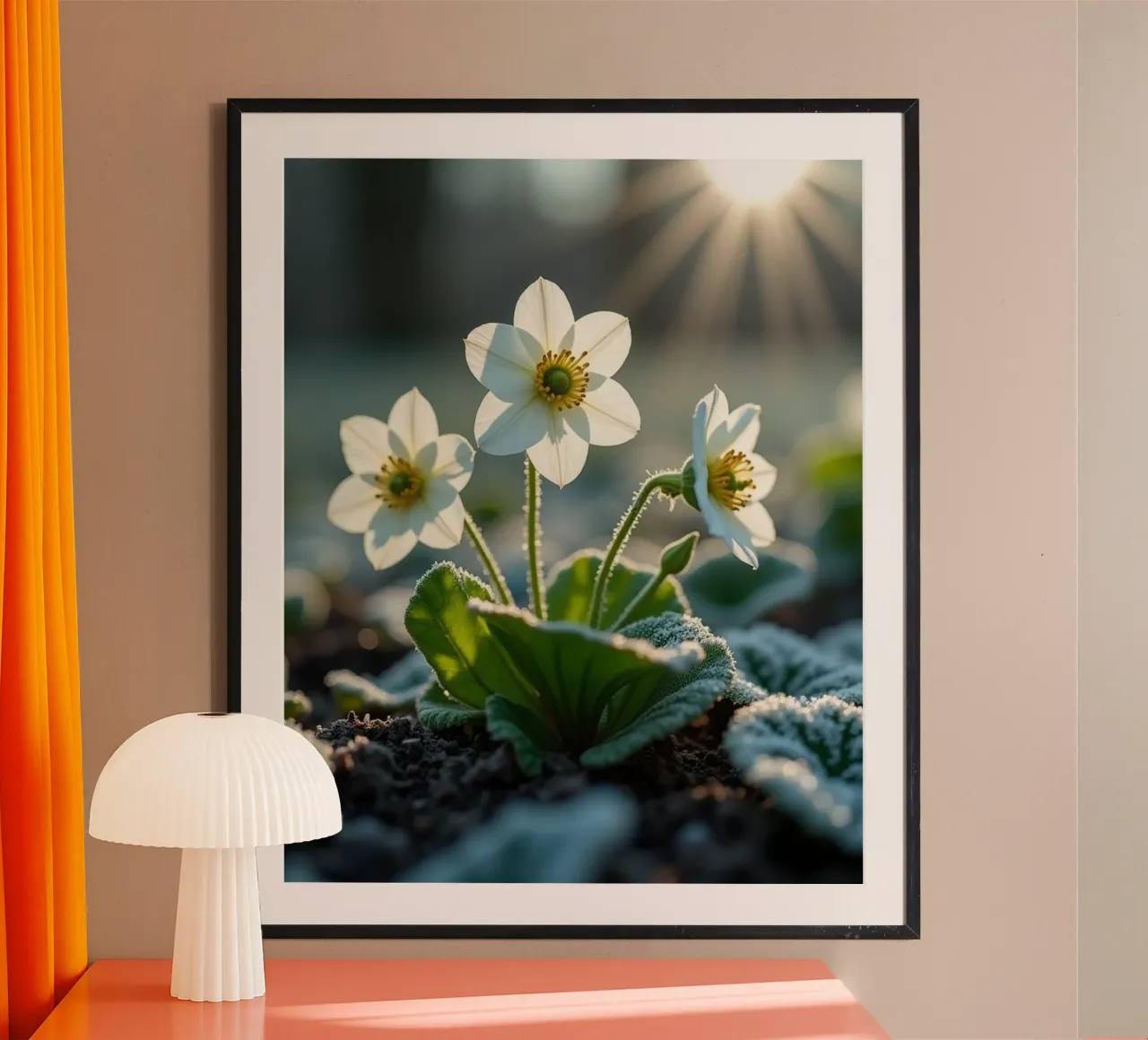 Botanica segreta poster con telaio in alluminio da Bold Blooms
