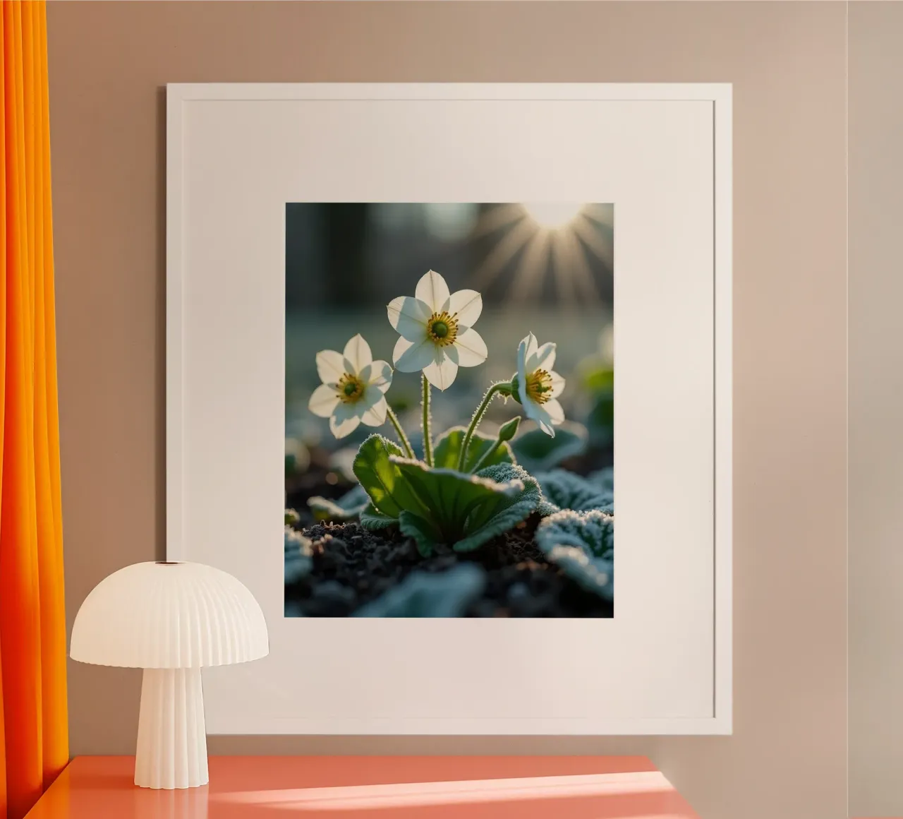 Botanica segreta poster con telaio in alluminio da Bold Blooms