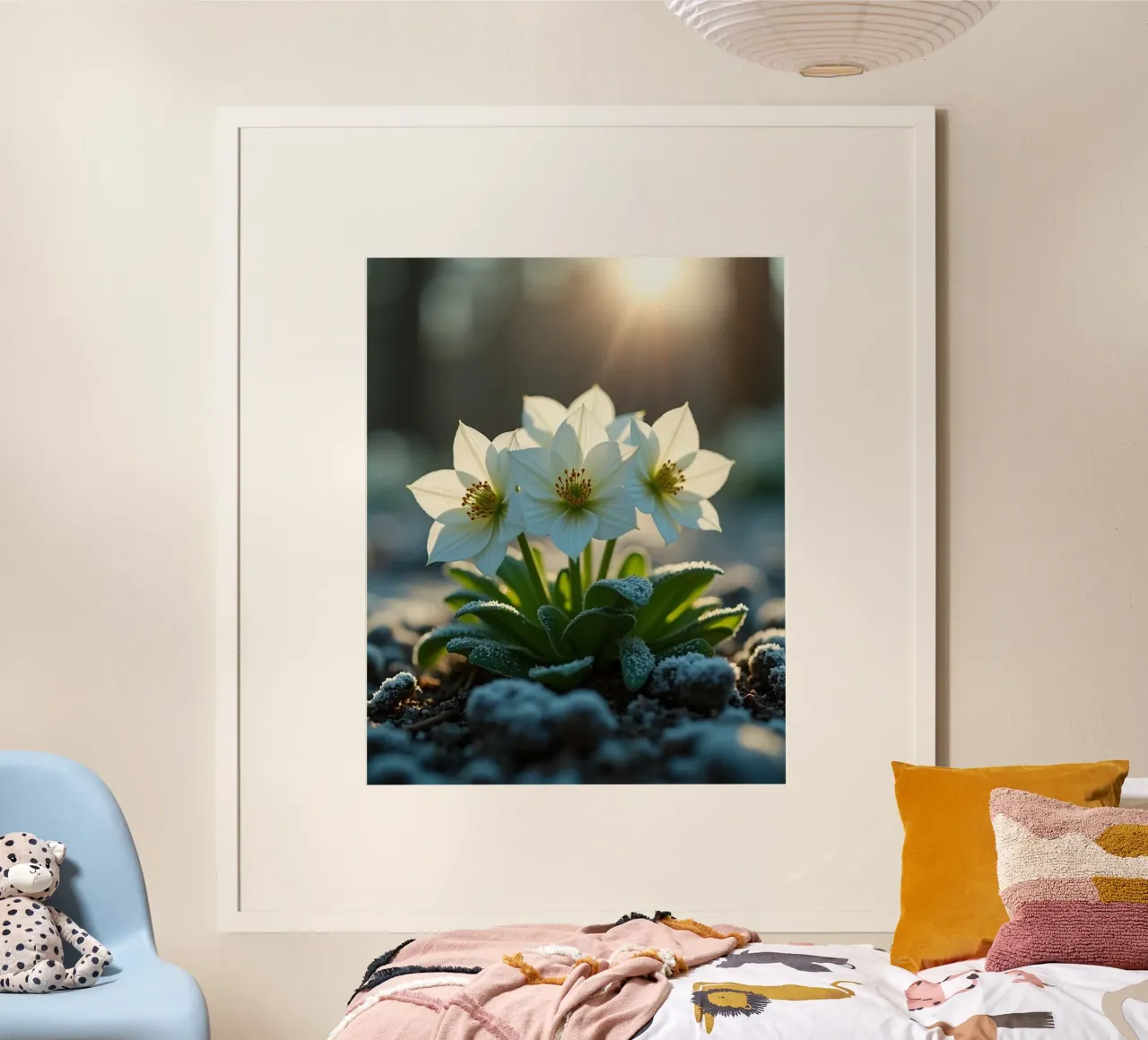 Botanica segreta poster con telaio in alluminio da Bold Blooms