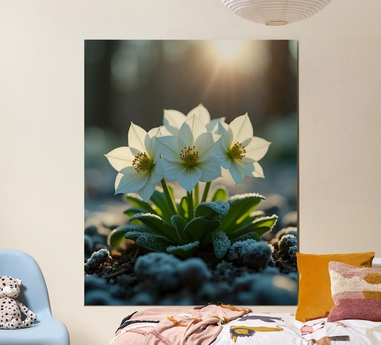 Botanica segreta poster con telaio in alluminio da Bold Blooms