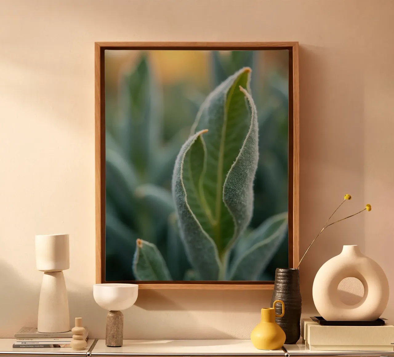 Geheime botanica canvas met Baklijst van Bold Blooms