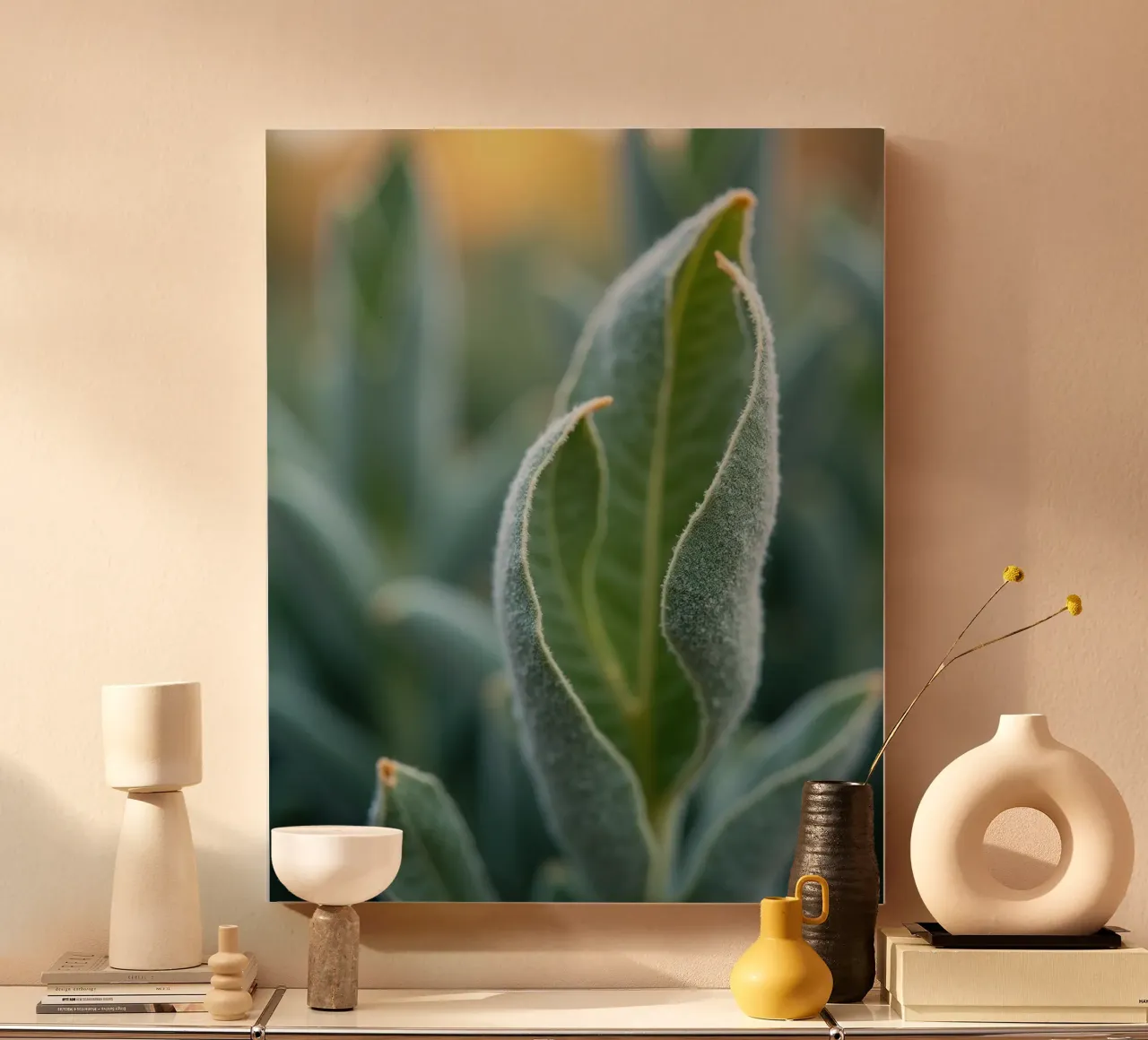 Geheime botanica canvas met Baklijst van Bold Blooms