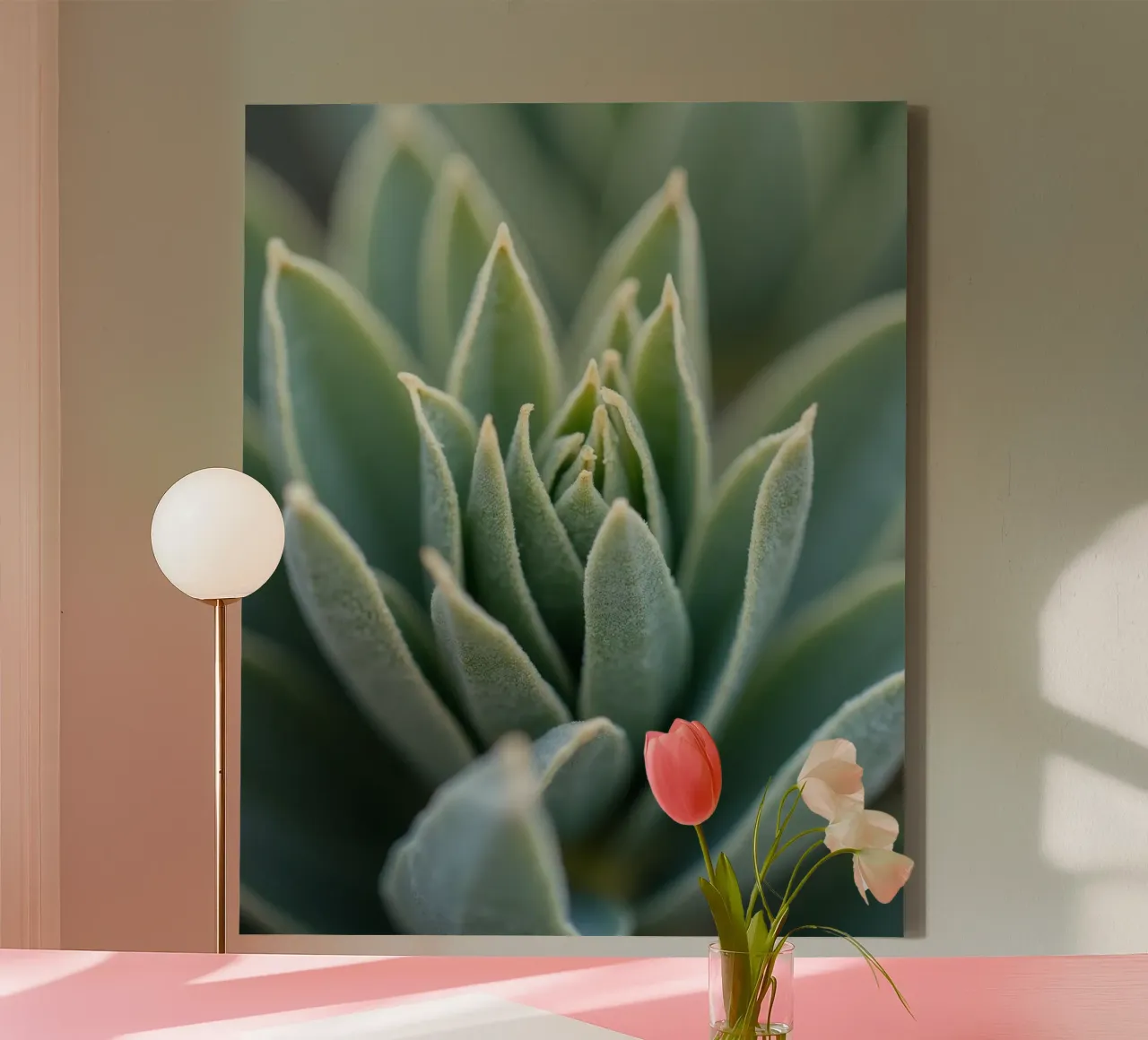 Geheime botanica canvas met Baklijst van Bold Blooms