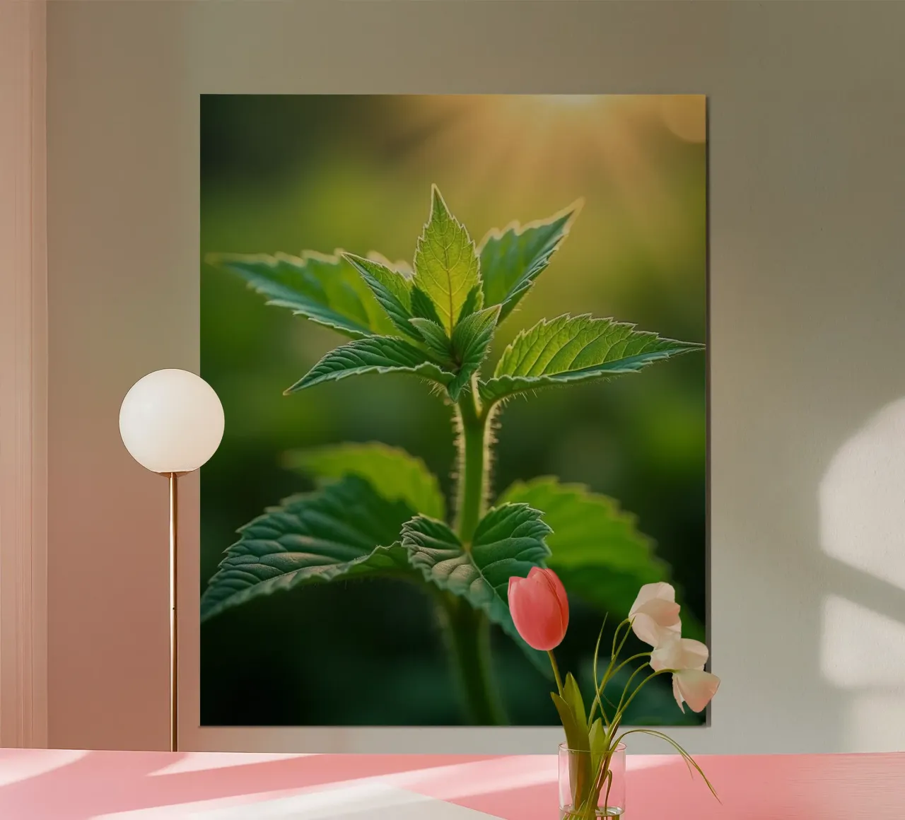 Botanica segreta poster con telaio in plastica da Bold Blooms