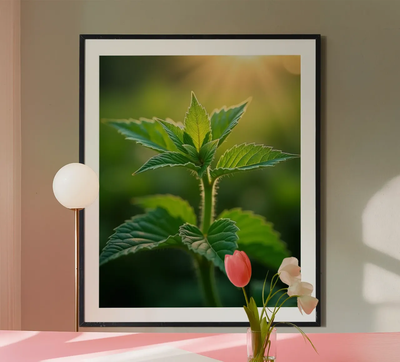 Botanica segreta poster con telaio in plastica da Bold Blooms