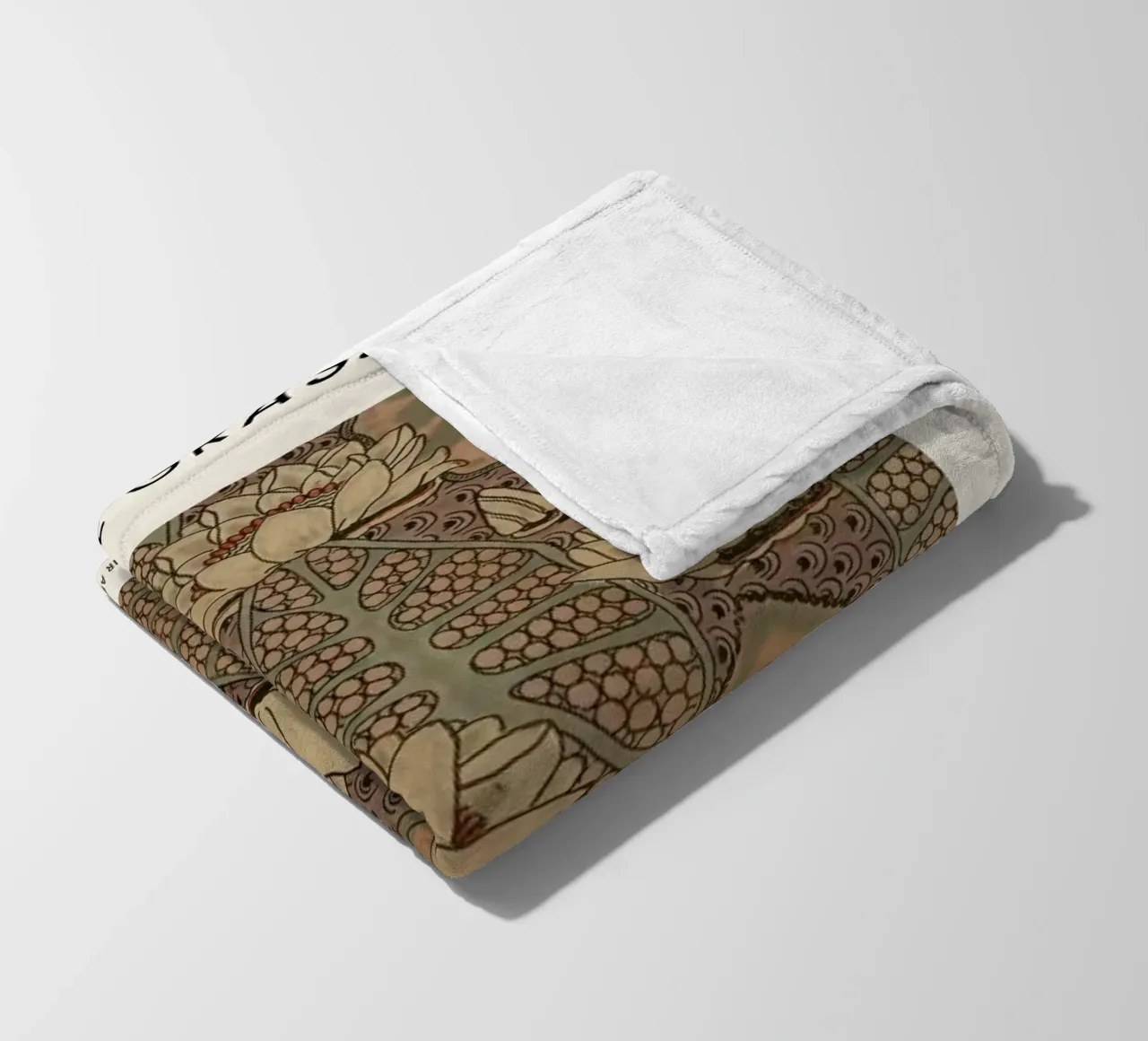 Grasset - Water Lily coperta in pile da Vintage by JUNIQE