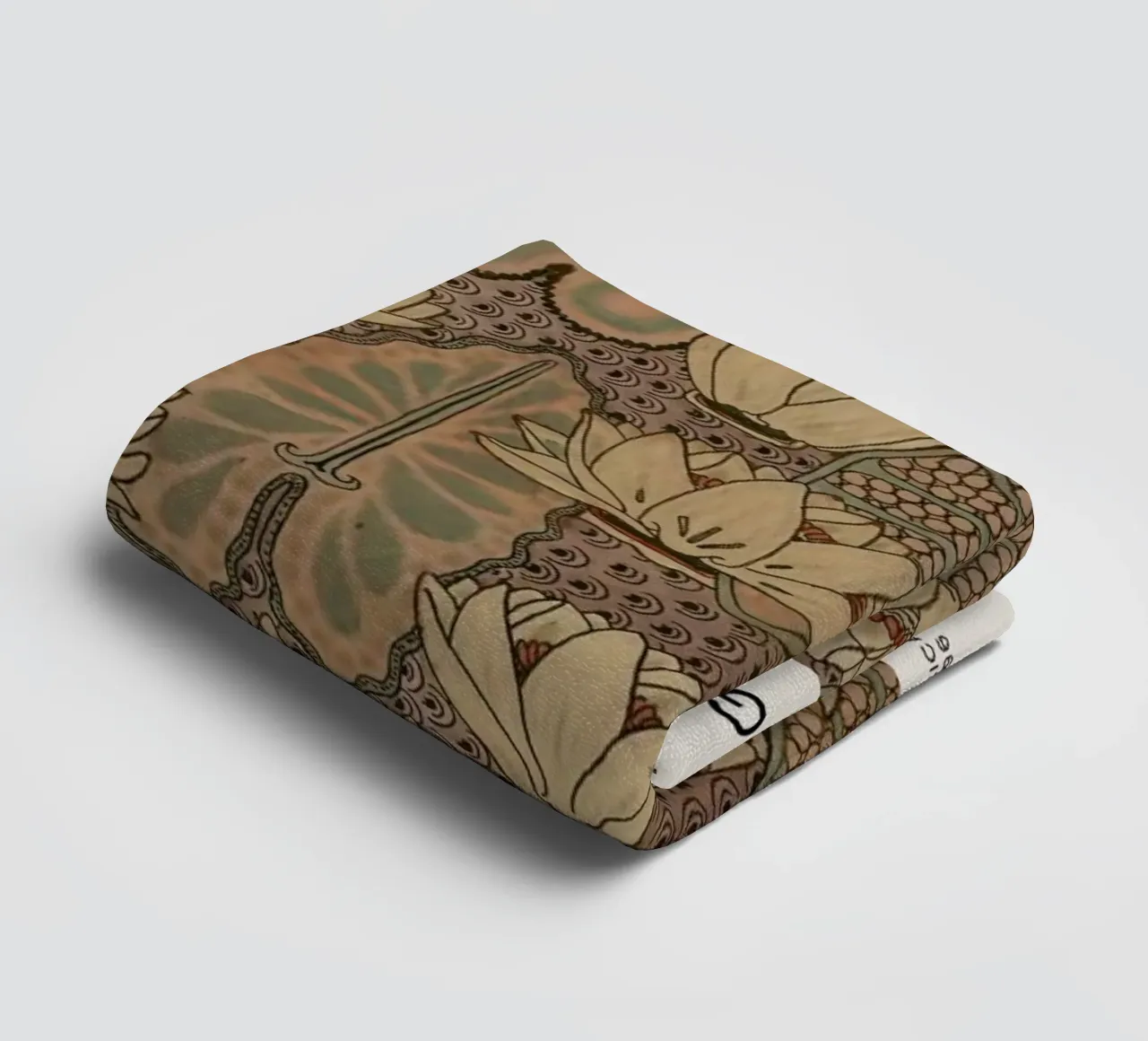 Grasset - Water Lily Handtuch von Vintage by JUNIQE