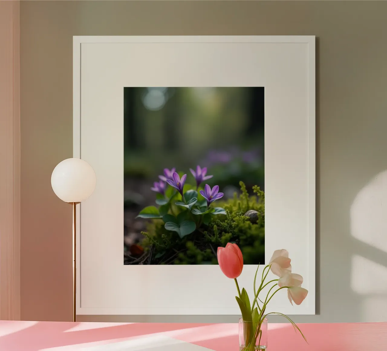 Geheime Botanik Poster mit Kunststoffrahmen von Bold Blooms