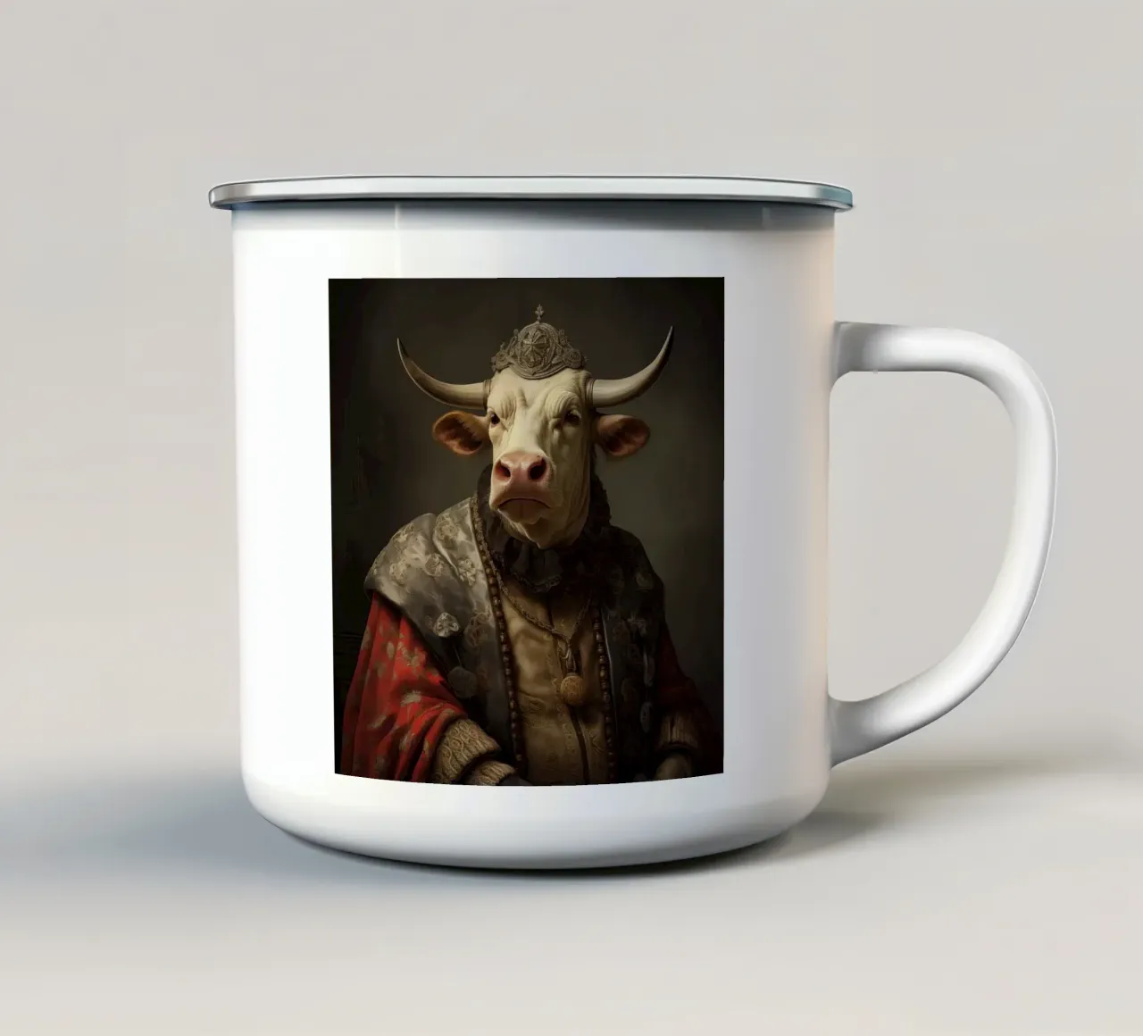 Arte da parete di Imagine tazza in smalto da Imagine