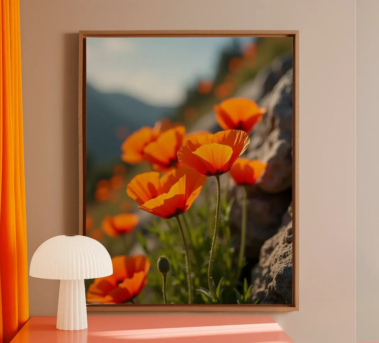 Geheime Botanik Leinwand mit Schattenfugenrahmen von Bold Blooms