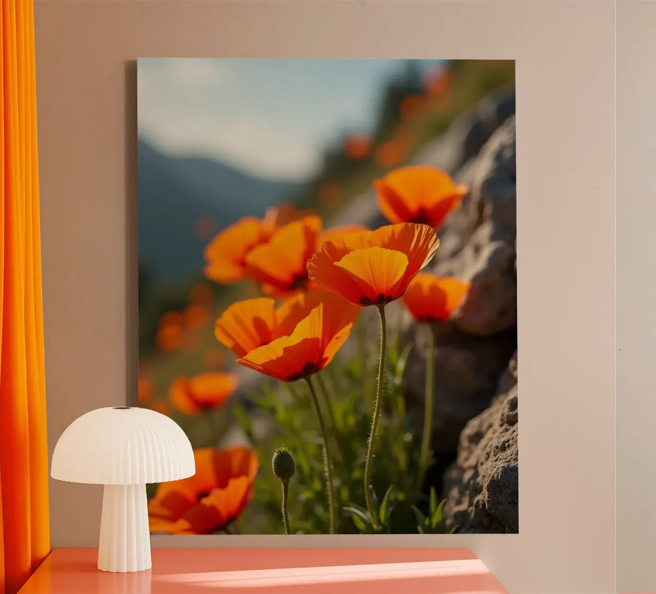 Geheime Botanik Leinwand mit Schattenfugenrahmen von Bold Blooms
