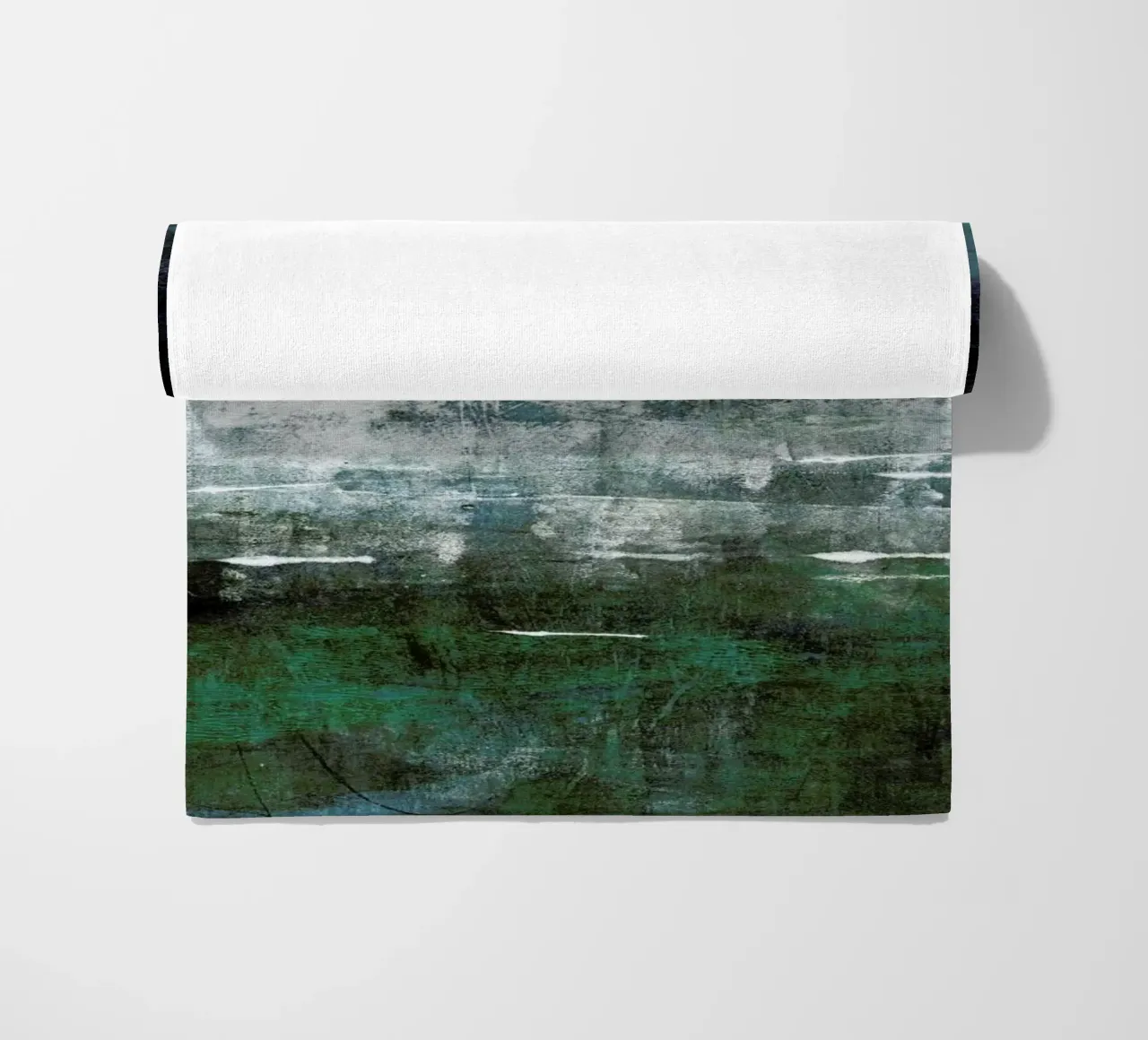 Deep Water beach towel by IRIS LEHNHARDT FINE ART