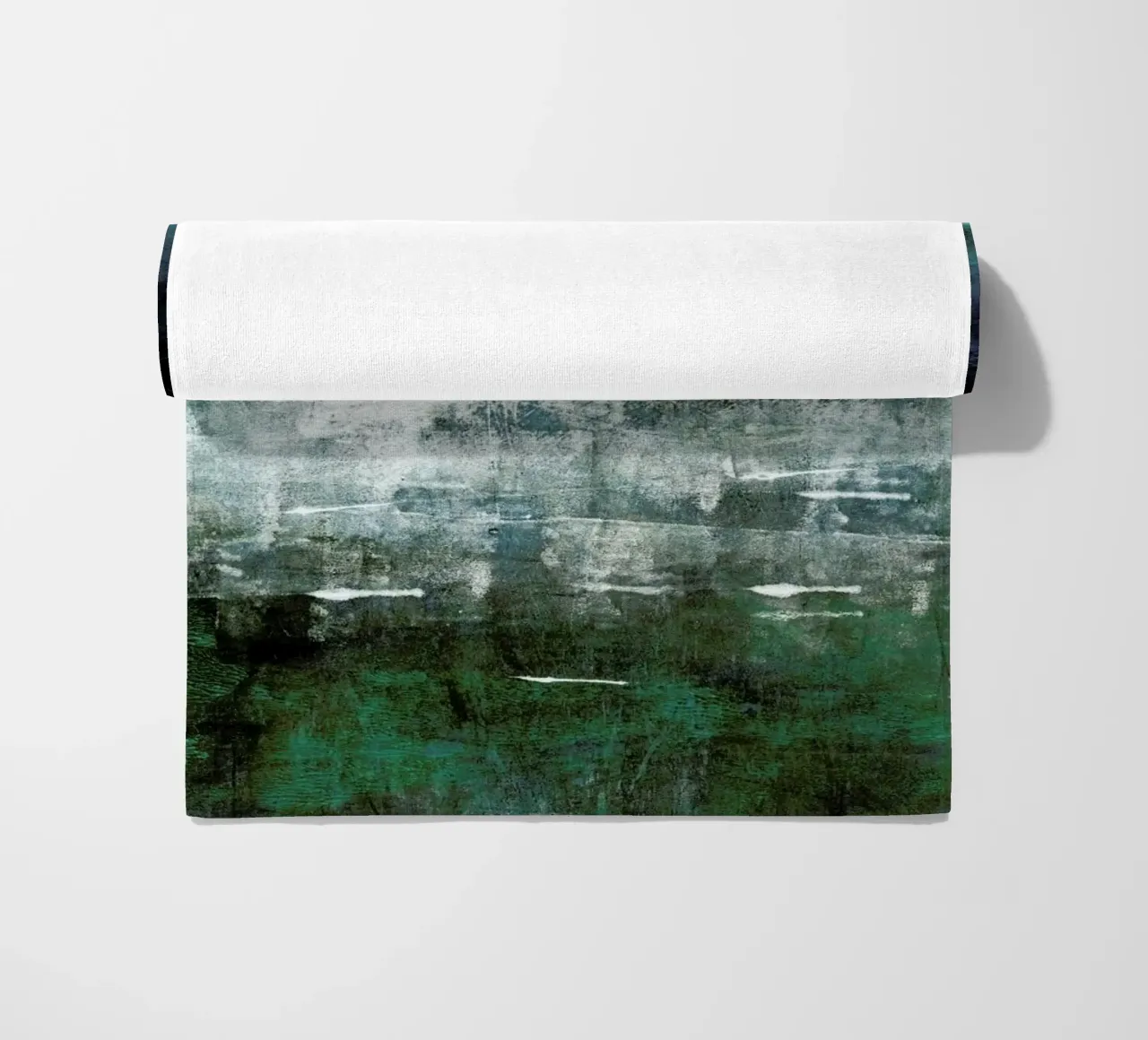 Deep Water beach towel by IRIS LEHNHARDT FINE ART