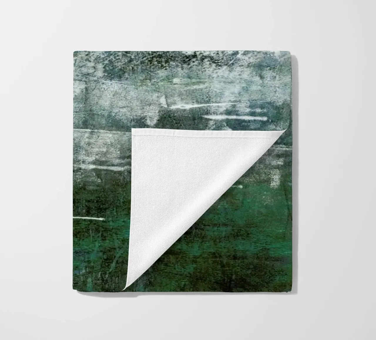 Deep Water beach towel by IRIS LEHNHARDT FINE ART