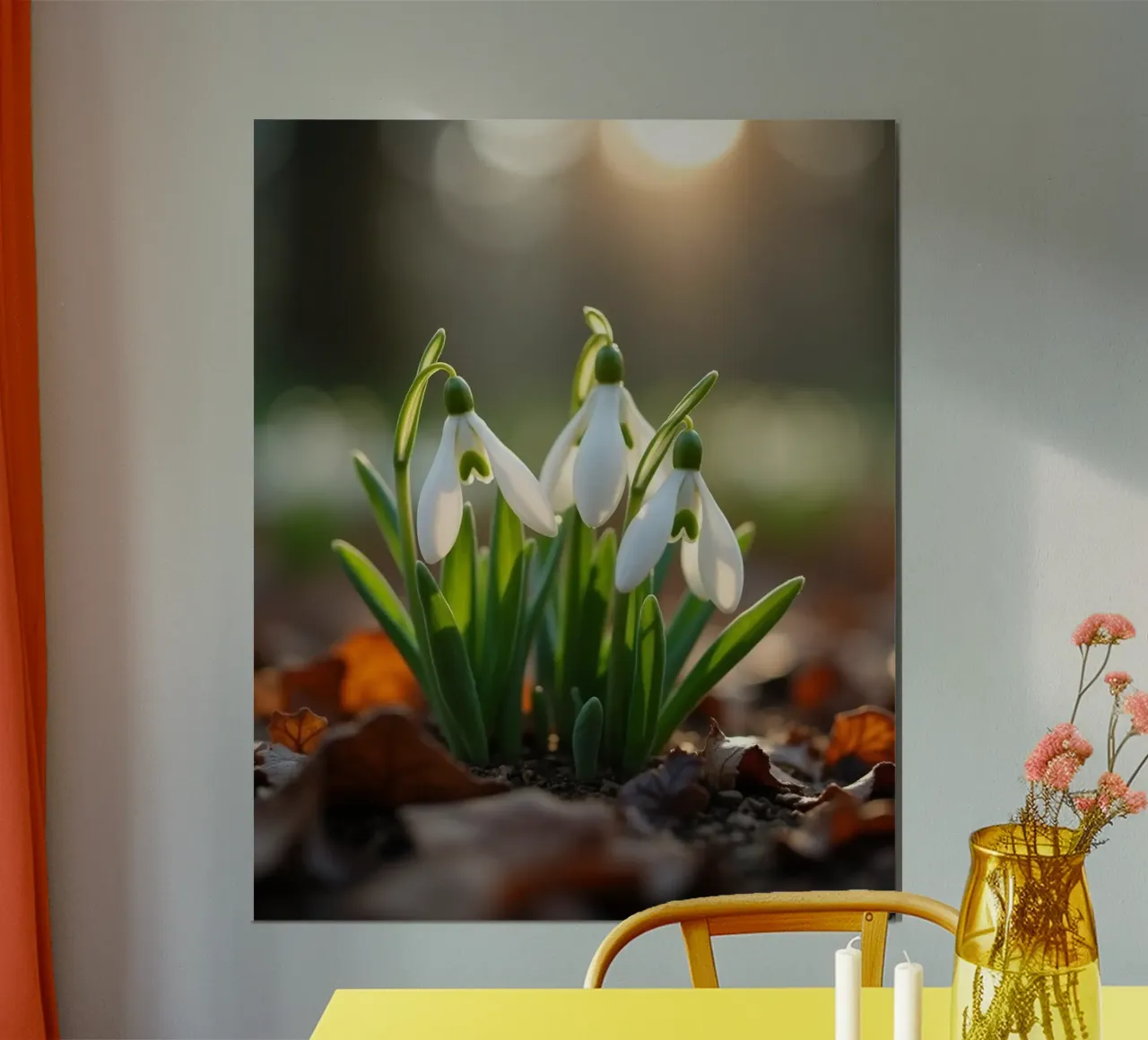 Geheime Botanik Poster mit Holzrahmen von Bold Blooms