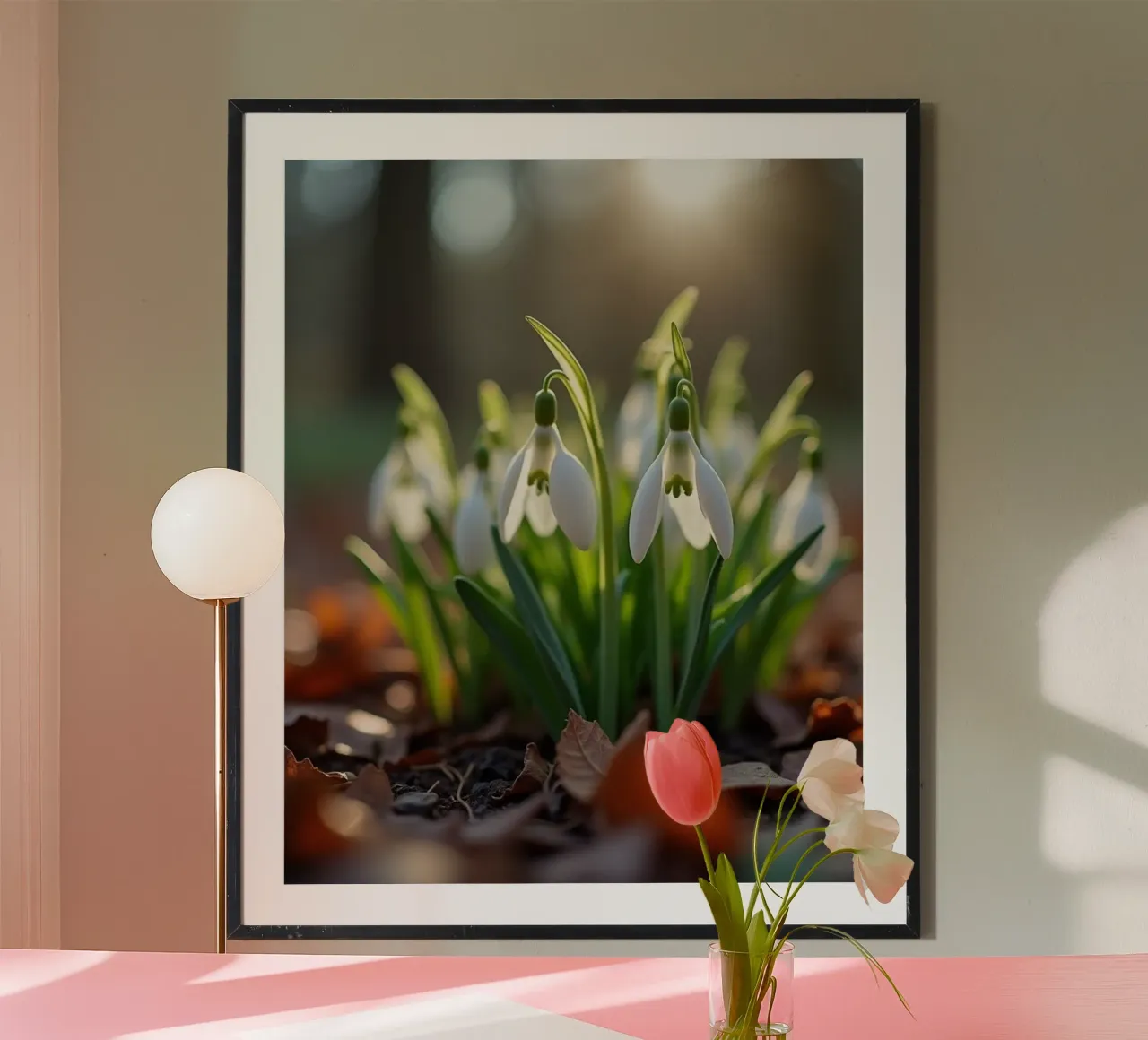 Geheime Botanik Poster mit Kunststoffrahmen von Bold Blooms