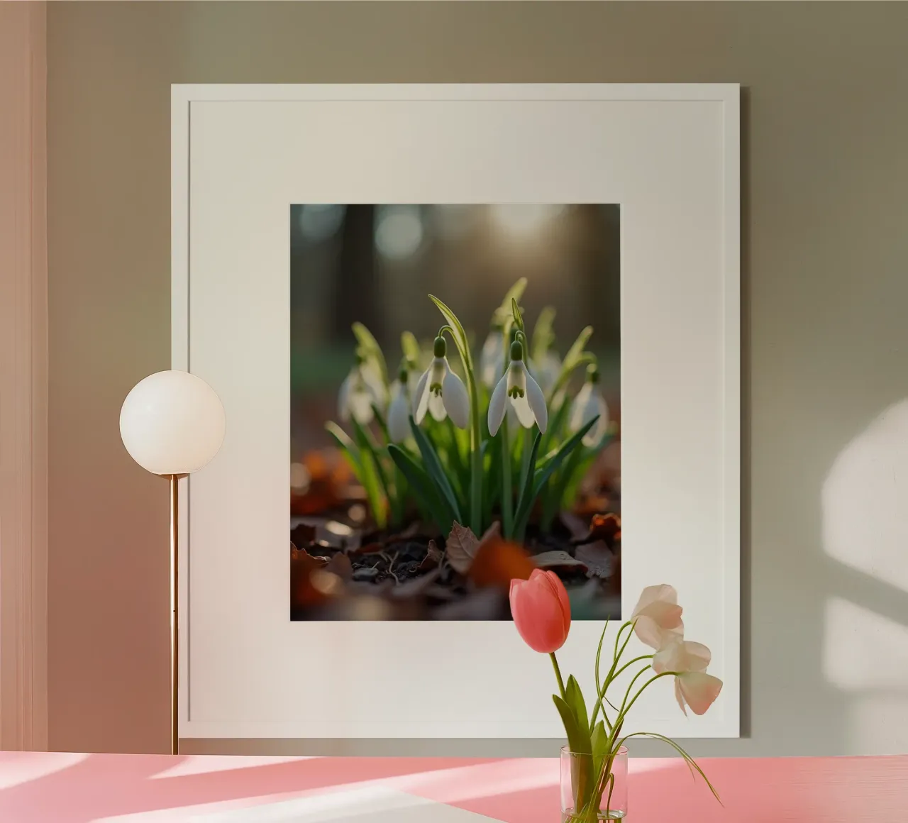 Geheime Botanik Poster mit Kunststoffrahmen von Bold Blooms