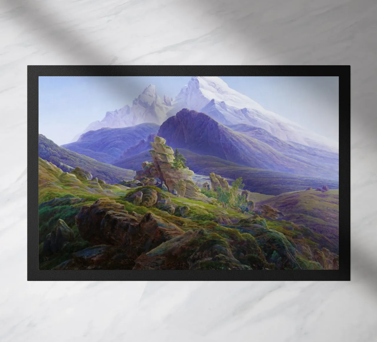 Il Watzmann Caspar David Friedrich zerbino da Venus Art