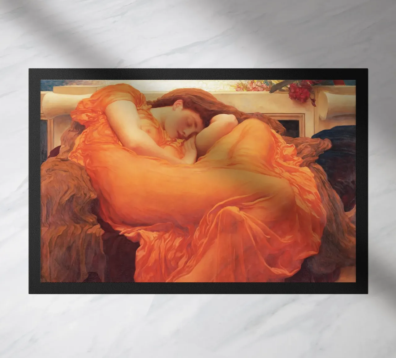 Giugno infuocato di Frederic Leighton zerbino da Venus Art