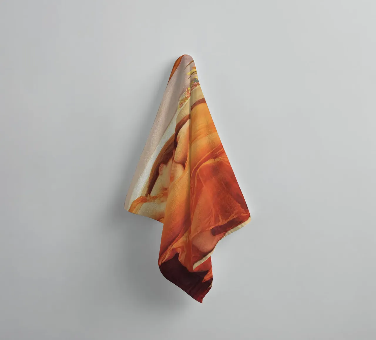 Flaming June par Frederic Leighton serviette de bain de Venus Art