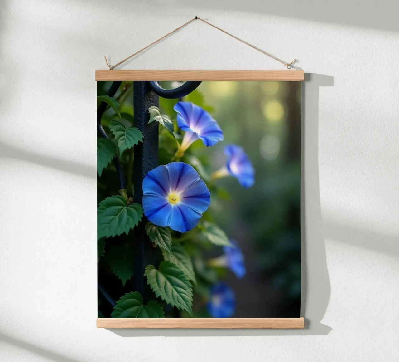 Geheime Botanik Poster mit Aluminium Rahmen von Bold Blooms