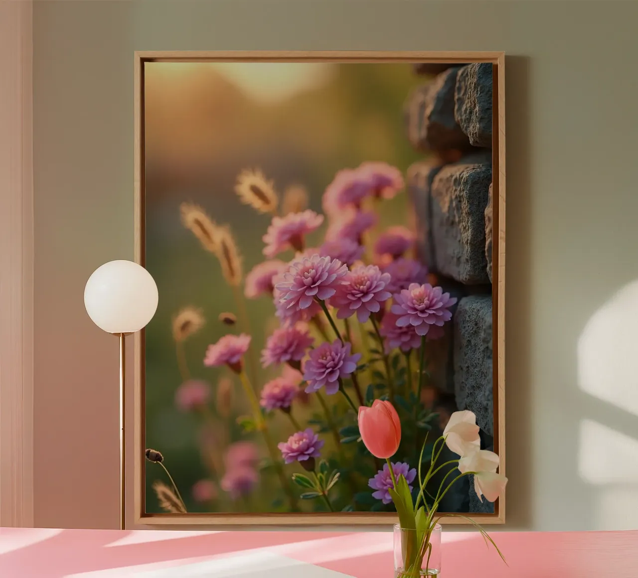 Geheime botanica canvas met Baklijst van Bold Blooms